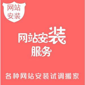 网站程序安装备份搬家搭建改版源码搭建环境部署修改服务器迁移